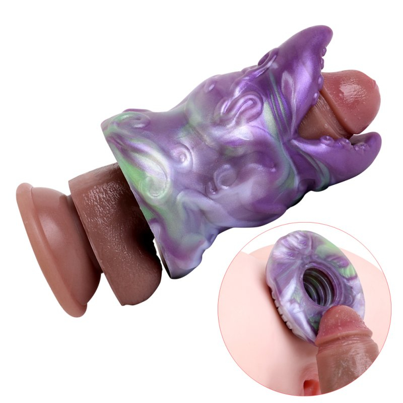 masturbateur croc croc violet 7