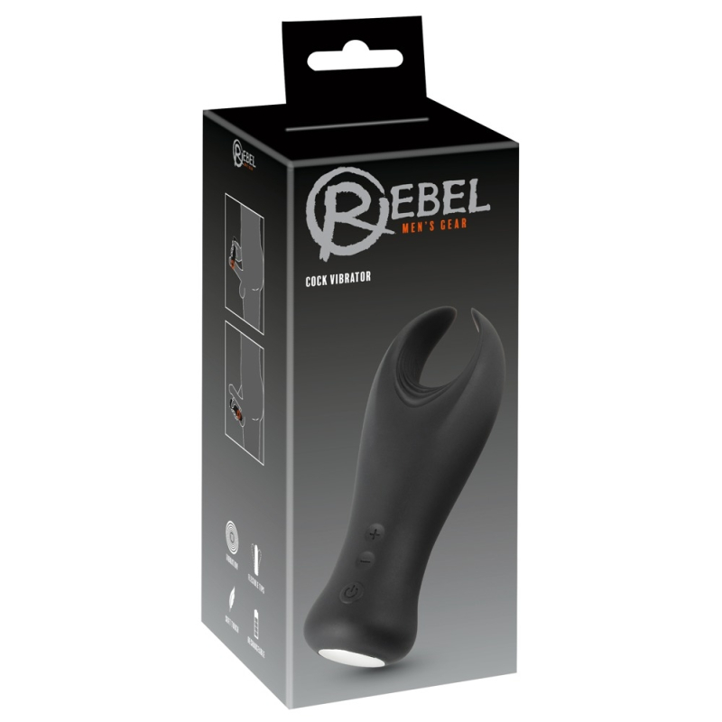masturbateur de gland cock vibrator rebel 10 vibrations 1