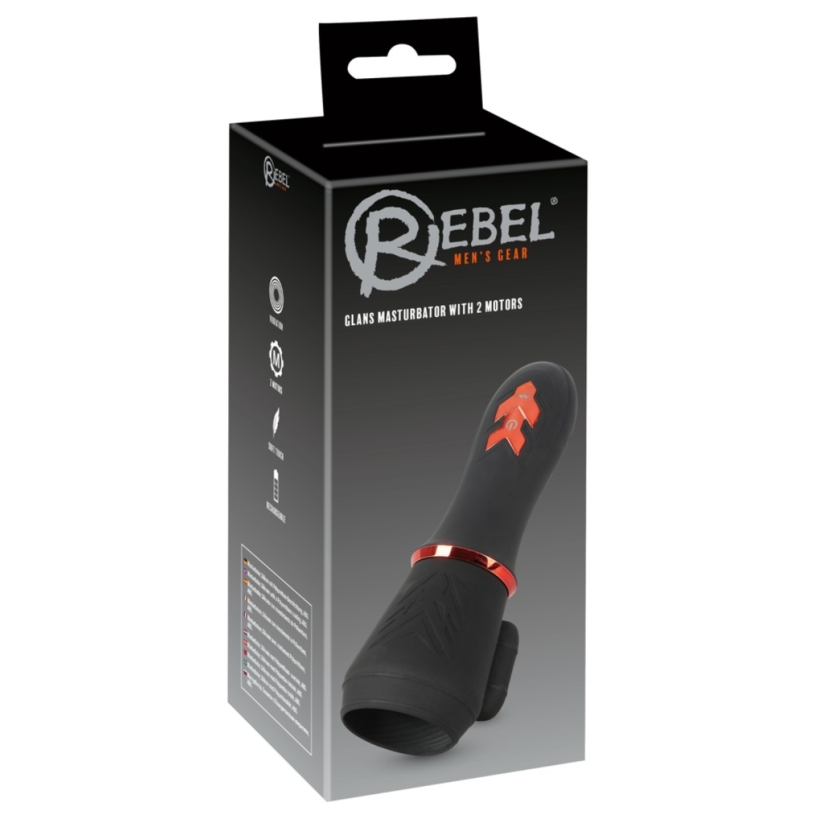 masturbateur de gland glans rebel 10 vibrations 1