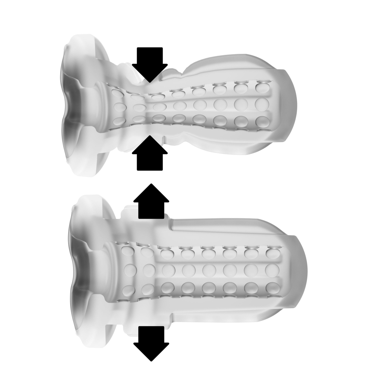 masturbateur deep squeeze vibrations et succion 6