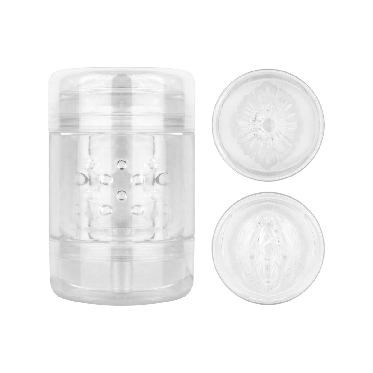 masturbateur double entree vaginale et anale double sided 11 x 68cm