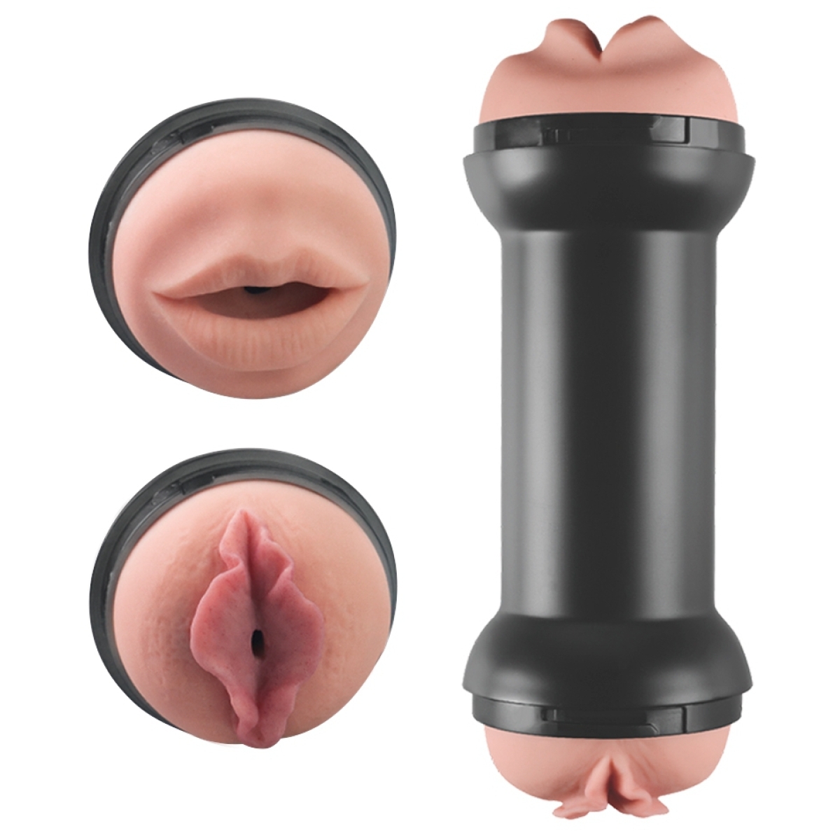 masturbateur double side vagin bouche 4