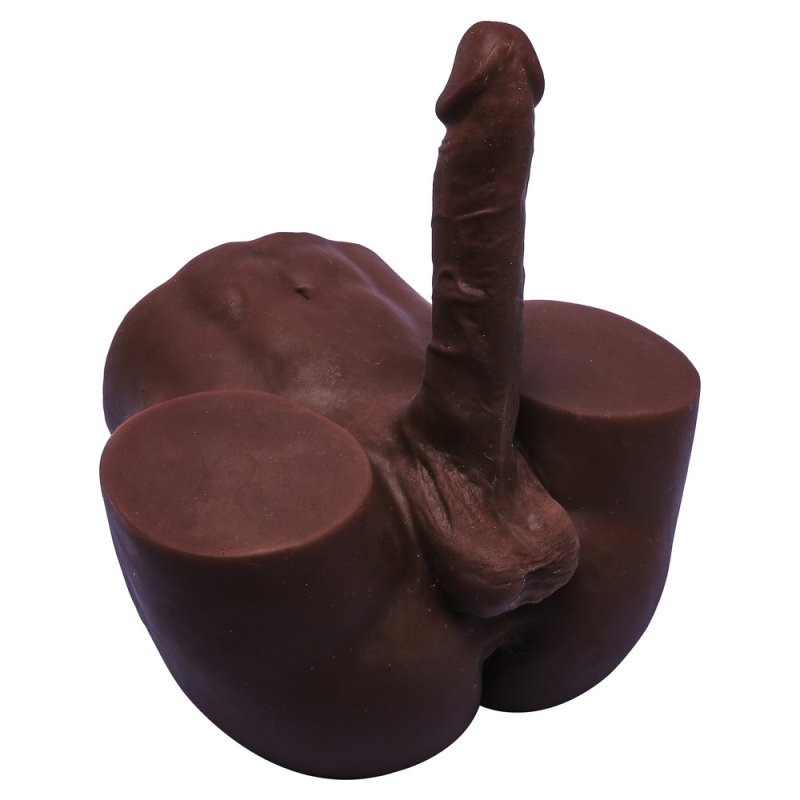 masturbateur fessier avec penis articule cute ass 17 x 4cm marron