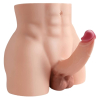 masturbateur fessier avec penis articule dandy master sexe de 18cm 2