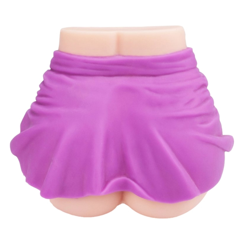masturbateur fessier mini skirt vagin anus violet 2