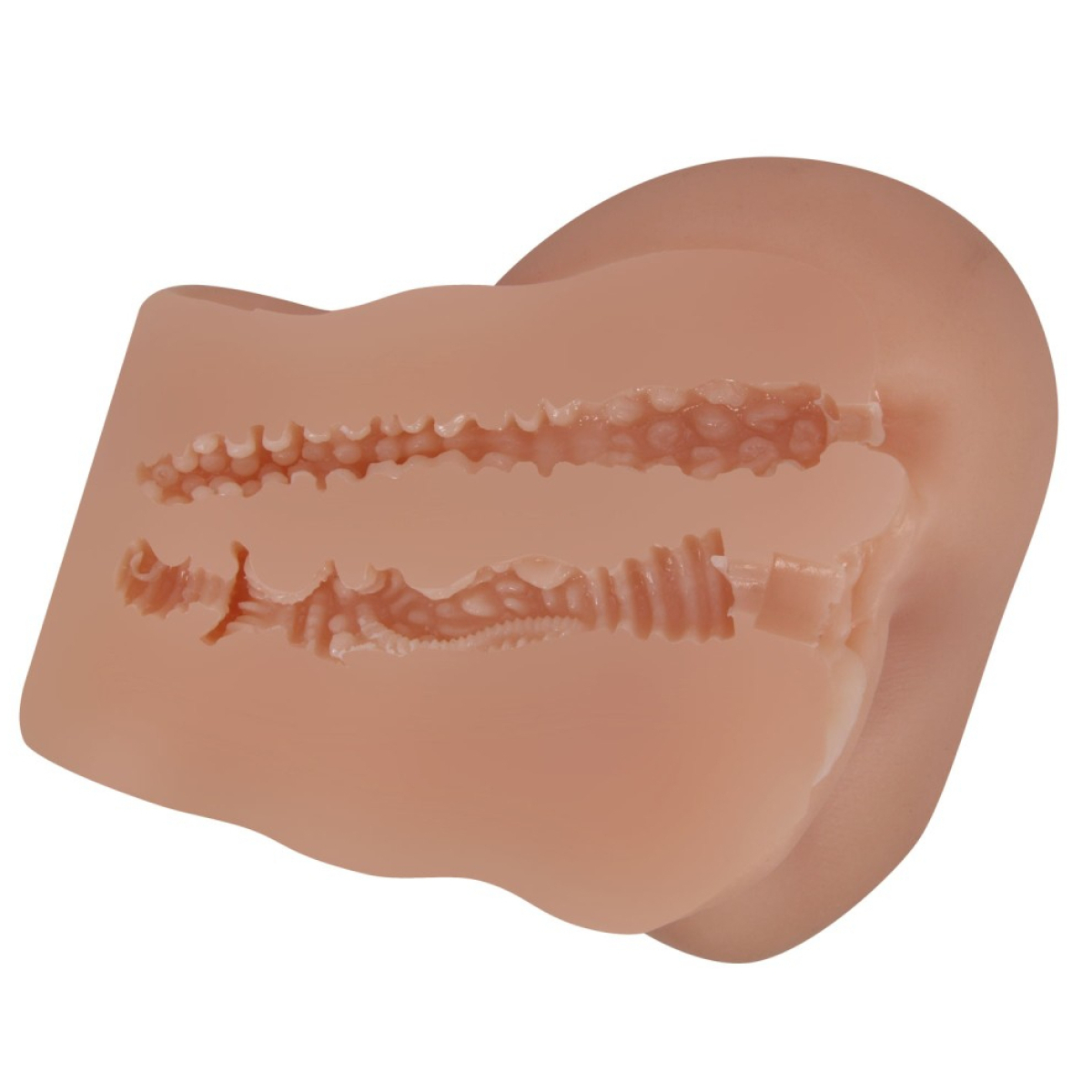 masturbateur fessier vibrant crazy bull hailey marron 5