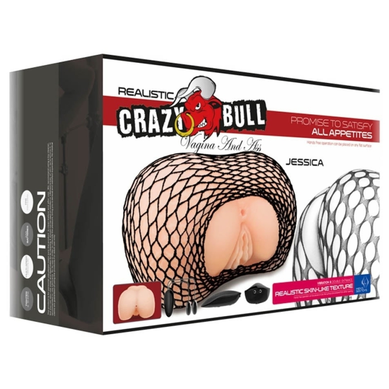 masturbateur fessier vibrant crazy bull jessica 1