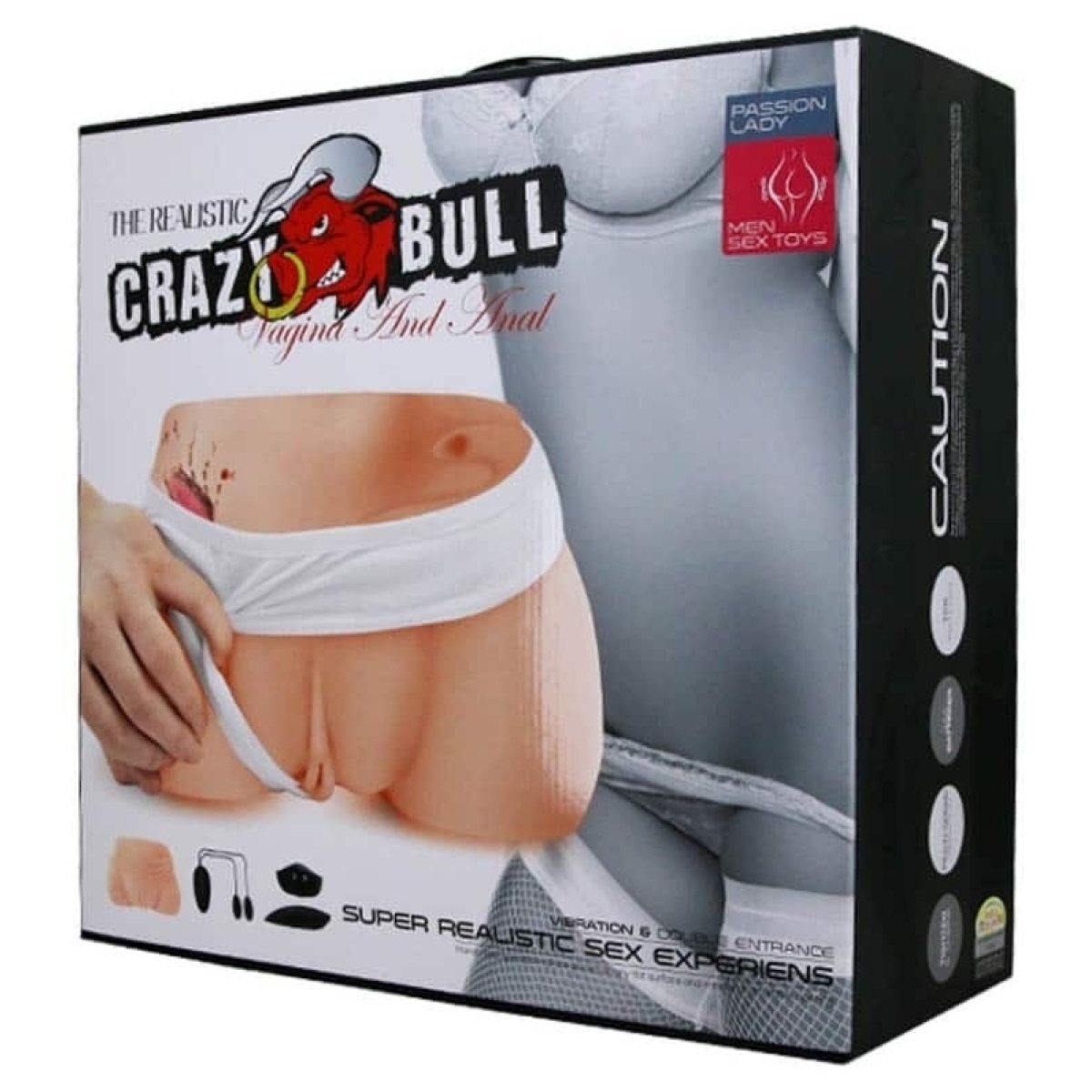 masturbateur fessier vibrant super lady crazy bull vagin anus 1