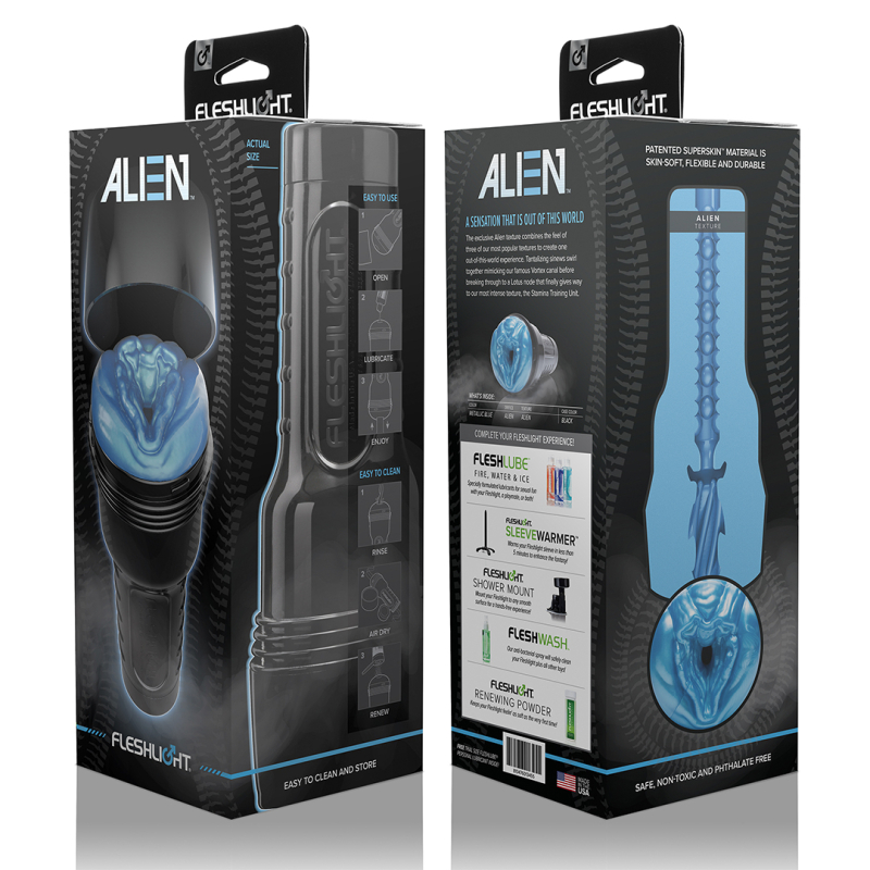 masturbateur fleshlight alien texture vagin 1
