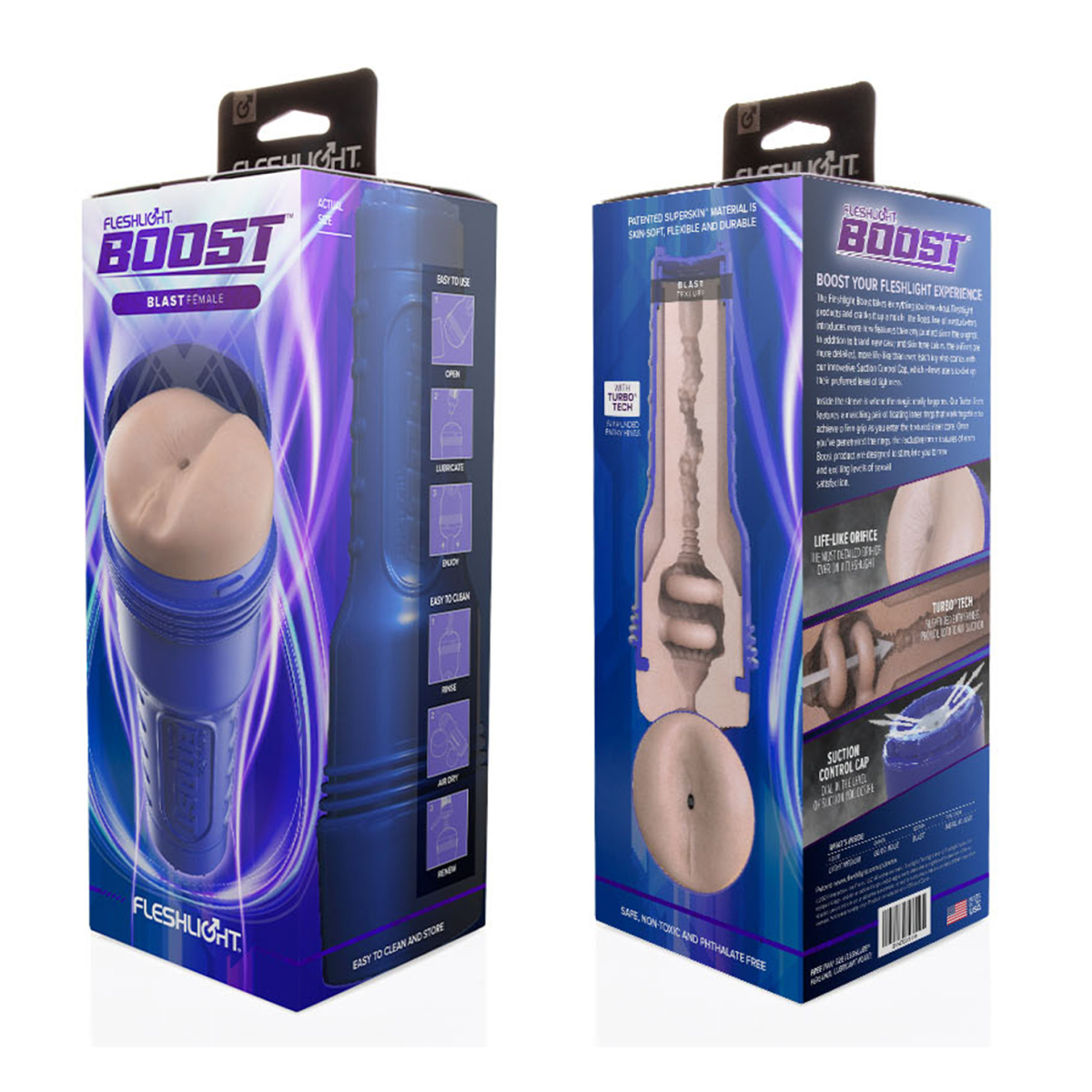 masturbateur fleshlight boost blast anus light 1