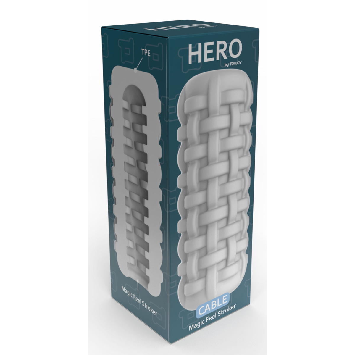 masturbateur hero cable blanc 1