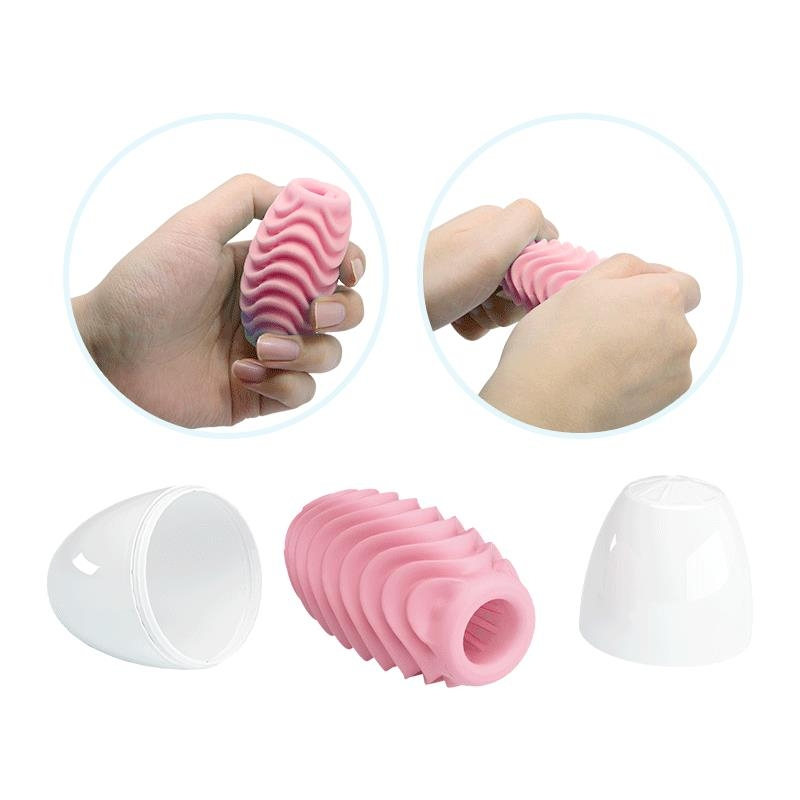 masturbateur oeuf double sided rose 5