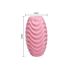 masturbateur oeuf double sided rose 6