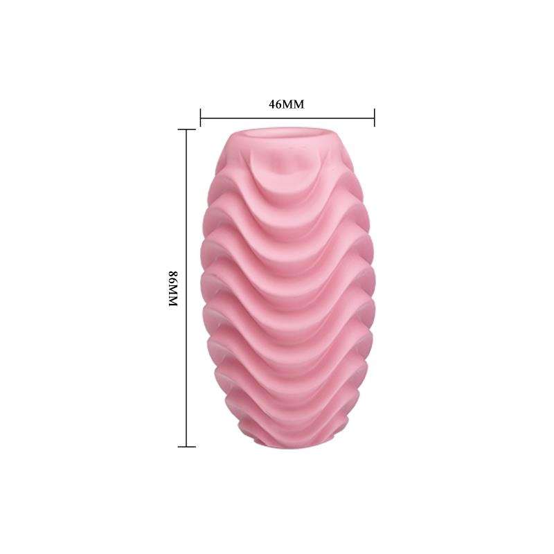 masturbateur oeuf double sided rose 6