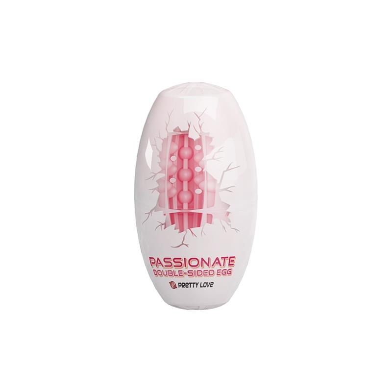 masturbateur oeuf double sided rose 7