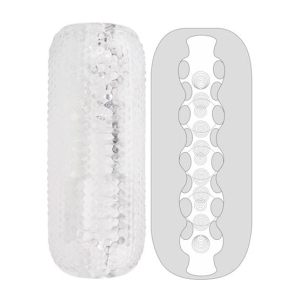 masturbateur palm stroker n2 13cm transparent