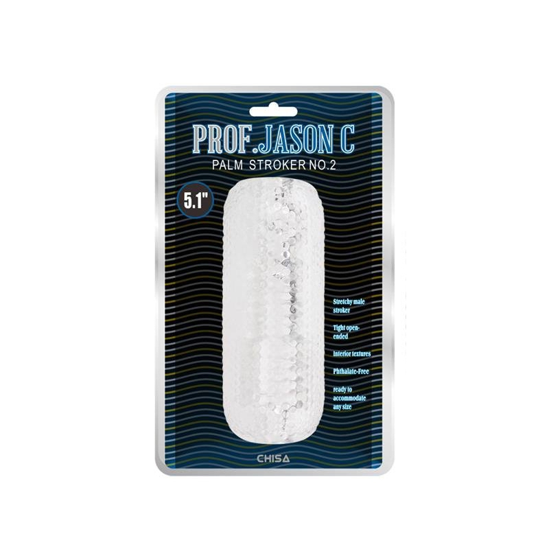 masturbateur palm stroker n2 13cm transparent 5