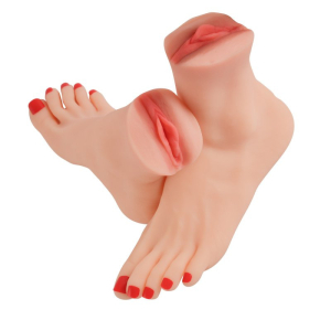 masturbateur pieds polished toes