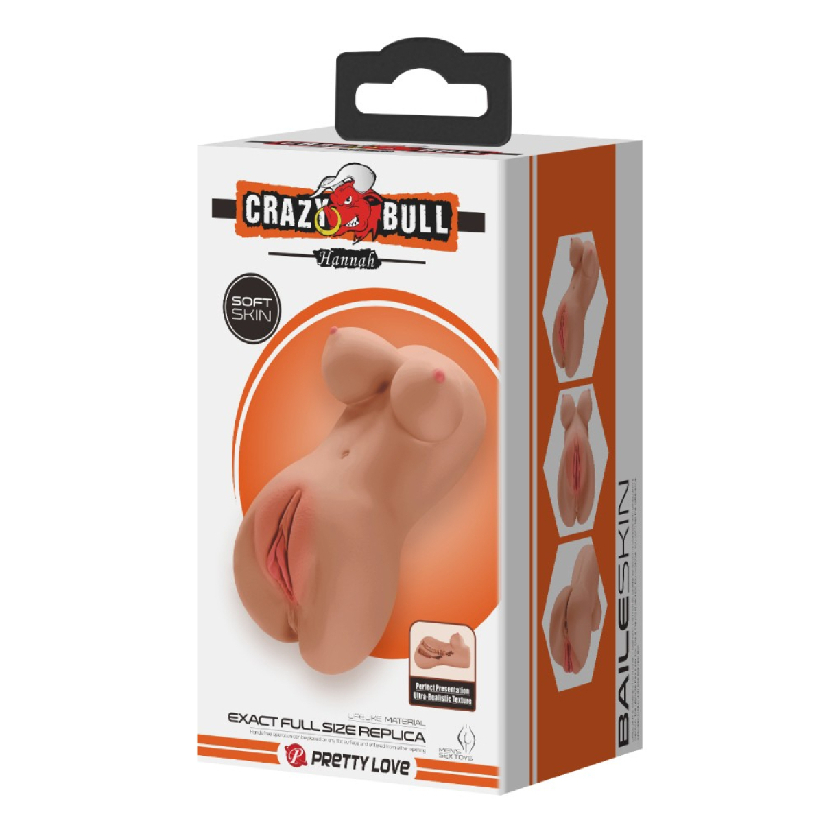 masturbateur pussy crazy bull hannah 2 entrees marron 1