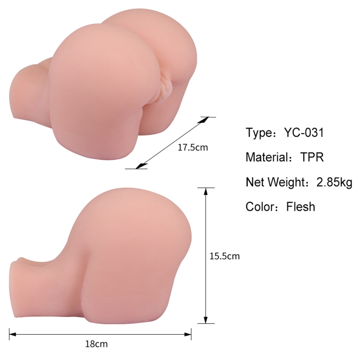 masturbateur realiste cum holes vulve anus 5