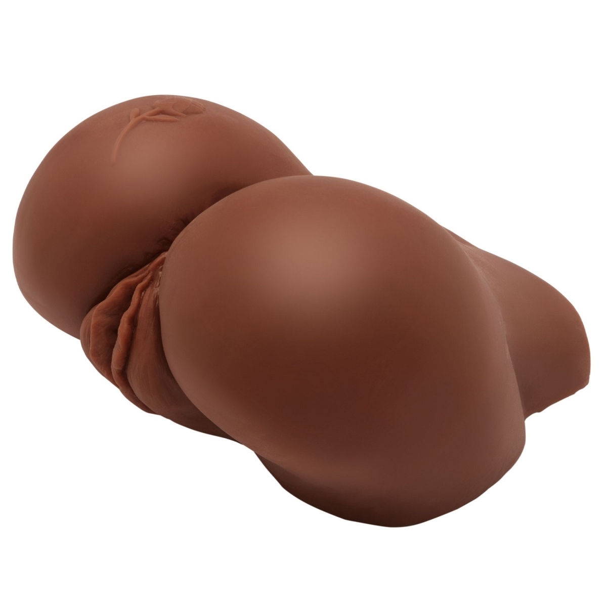 masturbateur realiste vibrant big ass 2 entrees marron 2