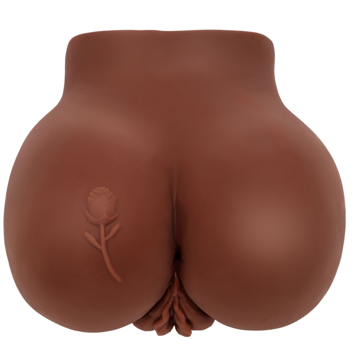 masturbateur realiste vibrant big ass 2 entrees marron 4