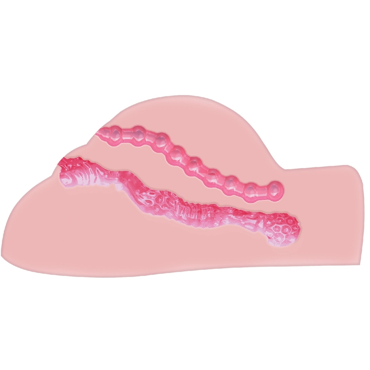 masturbateur realiste vibrant wet pussy 2 entrees 4