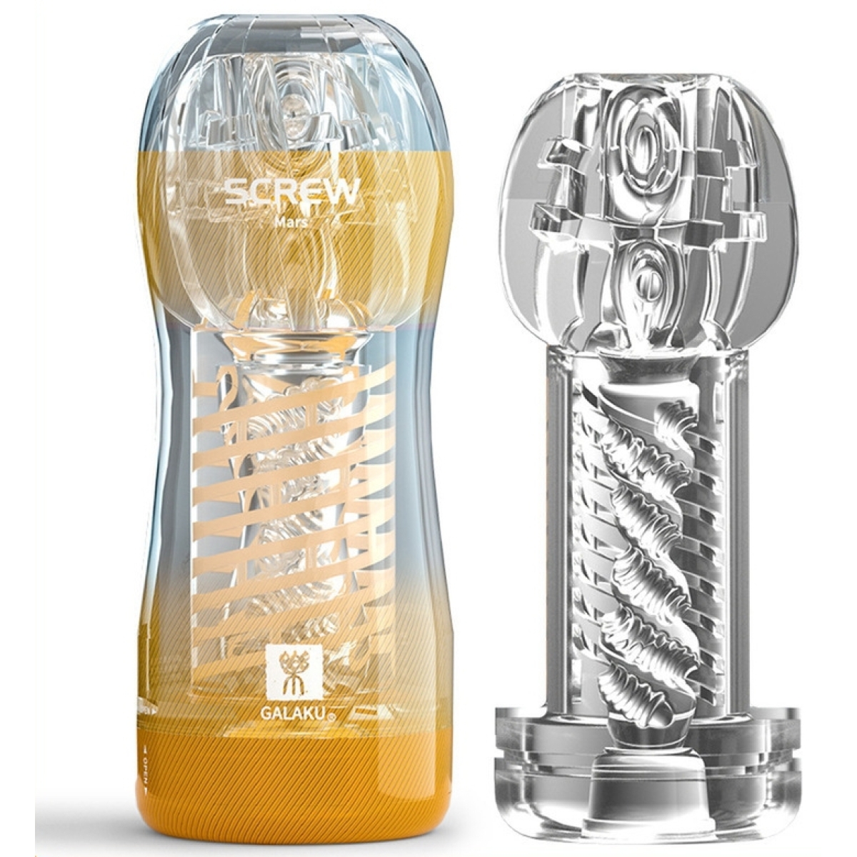 masturbateur screw iii galaku jaune