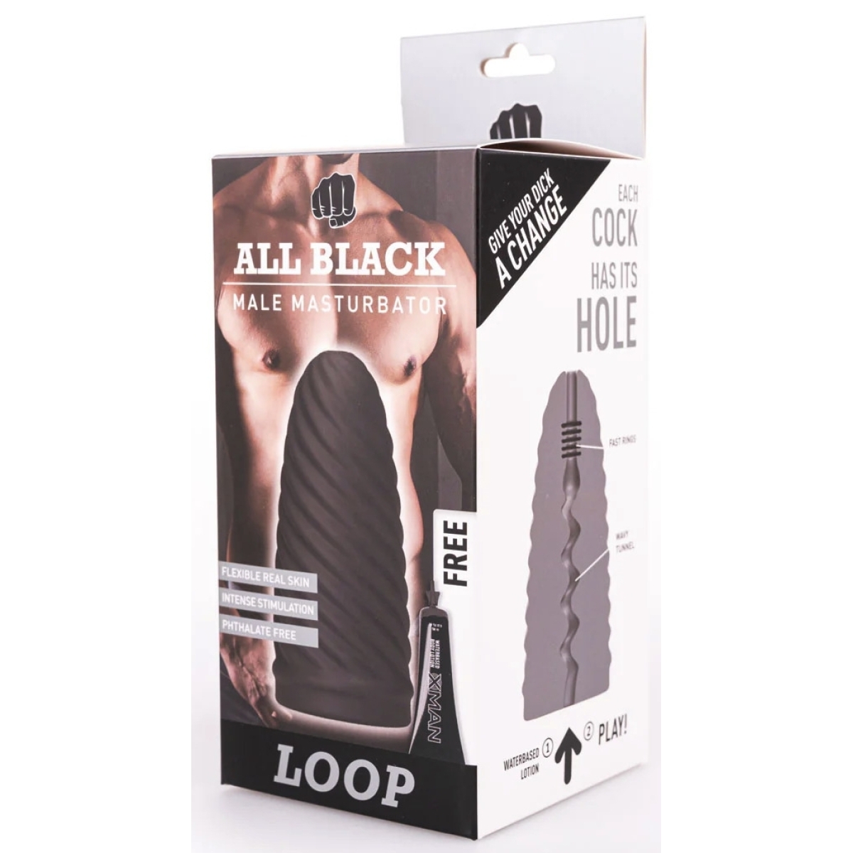 masturbateur souple abm09 loop 16cm 1