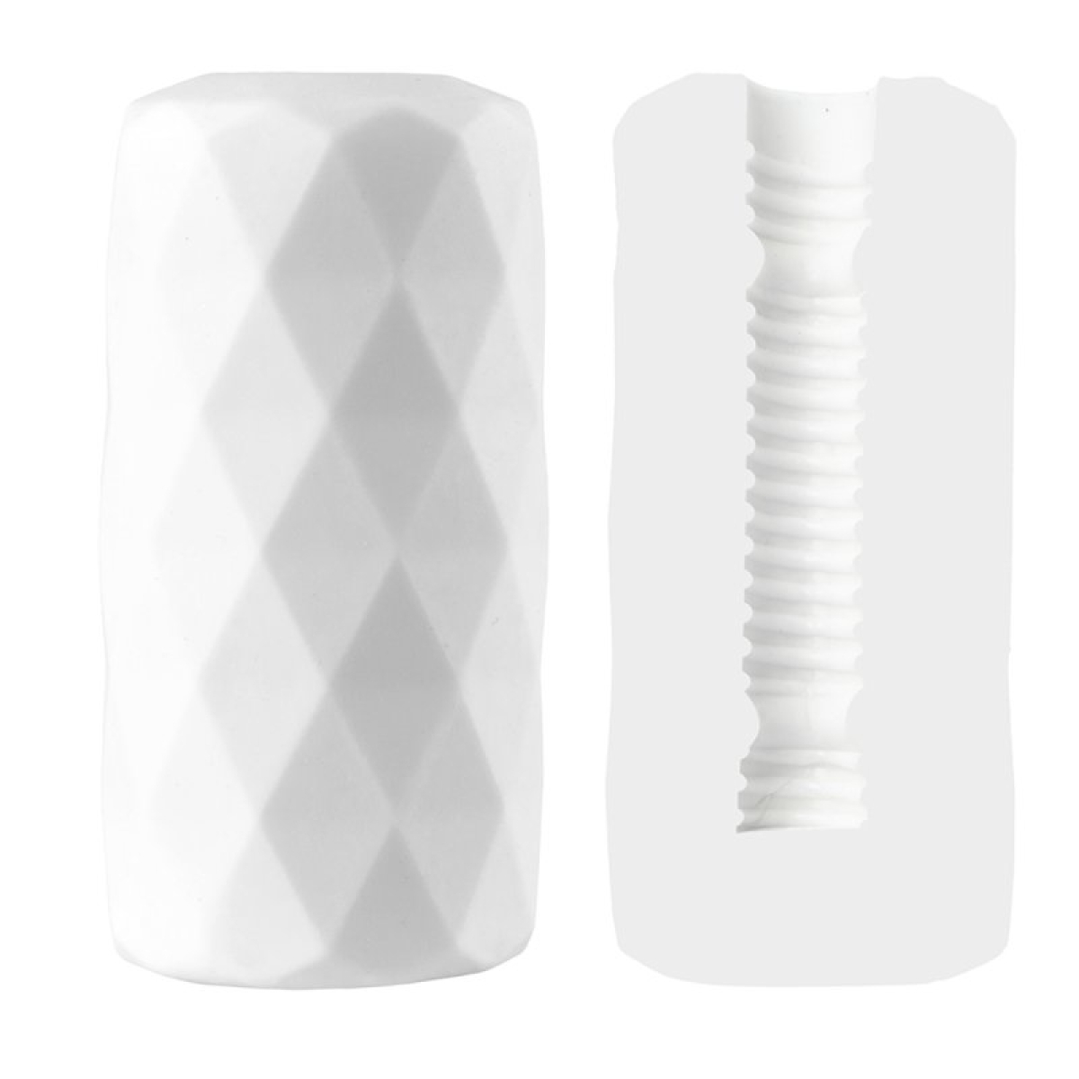 masturbateur souple diamal surface striee 14cm