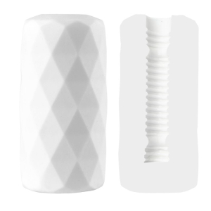 masturbateur souple diamal surface striee 14cm