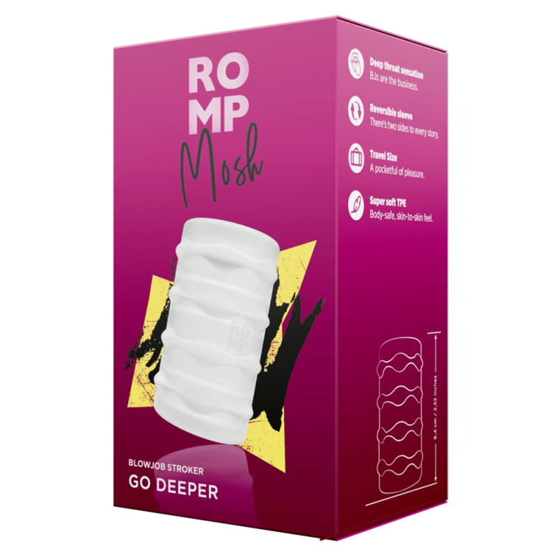 masturbateur souple mosh 64cm transparent 1