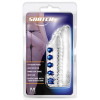 masturbateur souple snatch transparent bleu 1