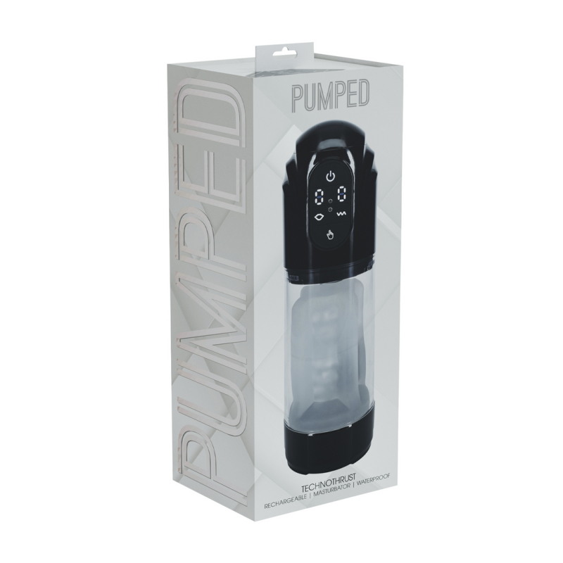 masturbateur technothrust vibration et succion noir 1