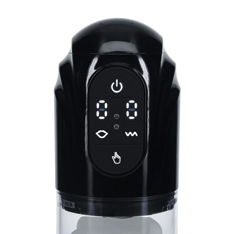 masturbateur technothrust vibration et succion noir 4
