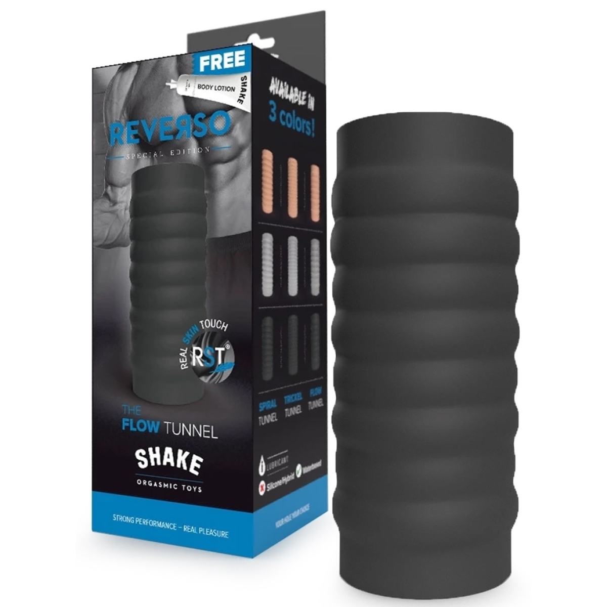 masturbateur the flow tunnel shake reverso noir 1