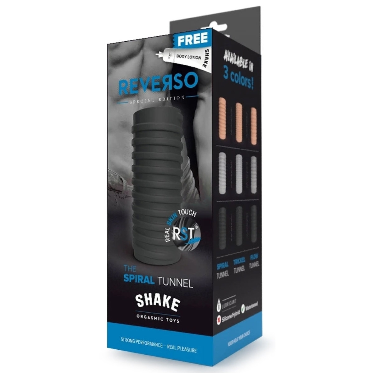 masturbateur the spiral tunnel shake reverso noir 1