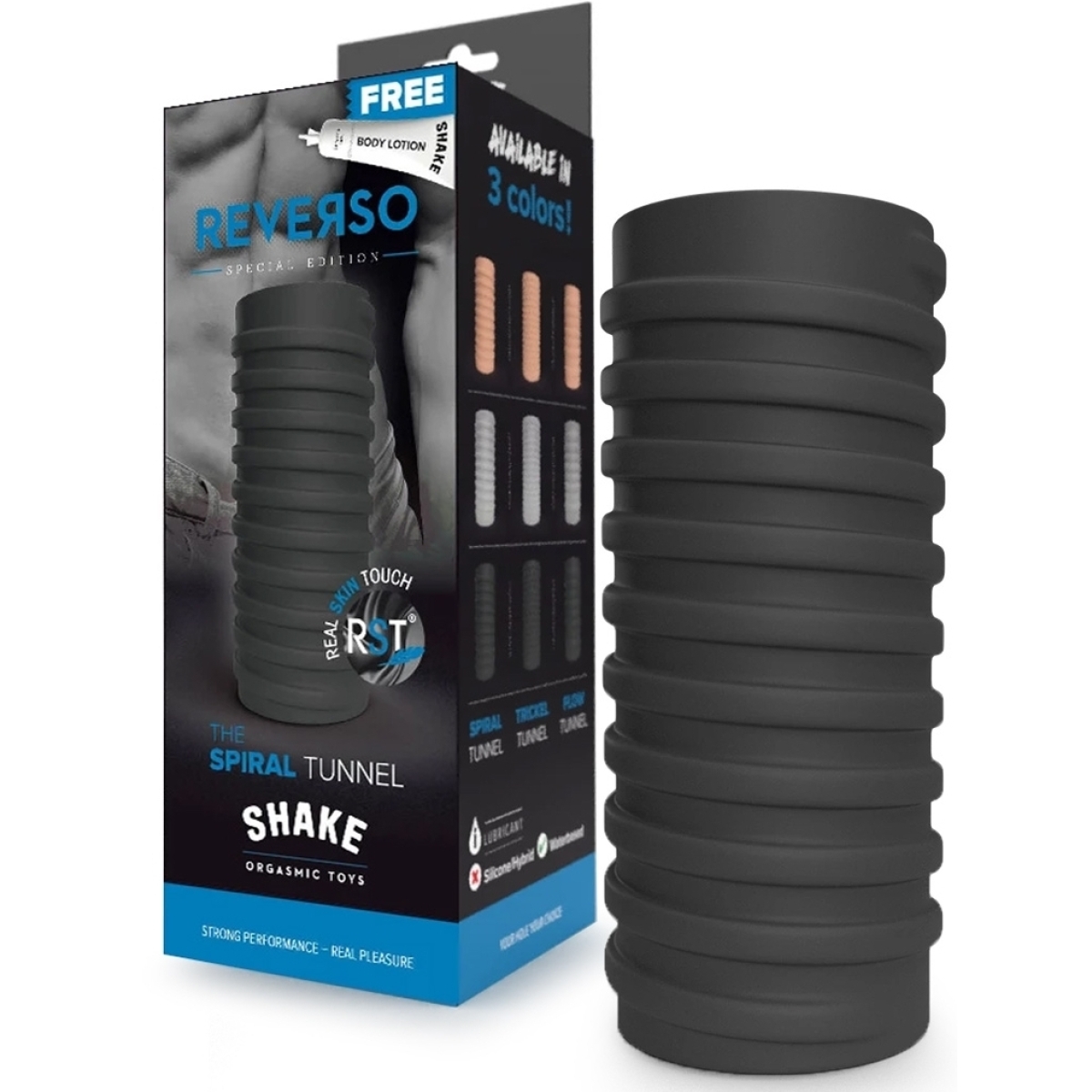masturbateur the spiral tunnel shake reverso noir 2