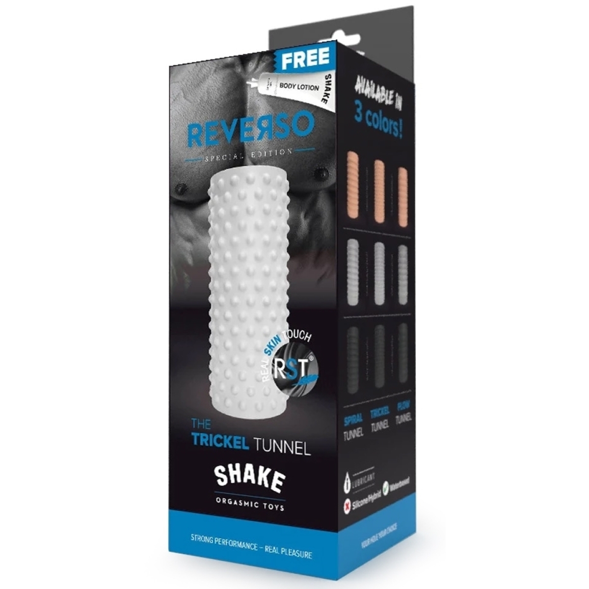 masturbateur the trickel tunnel shake reverso blanc 1