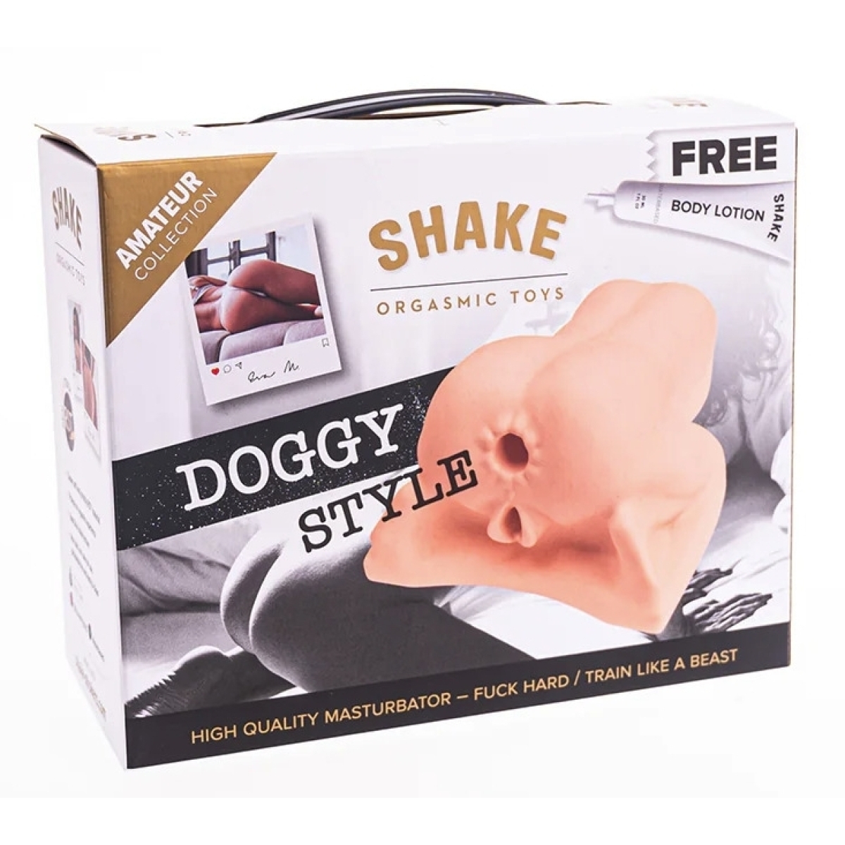 masturbateur tiny case shake vulve et anus doggy style 1