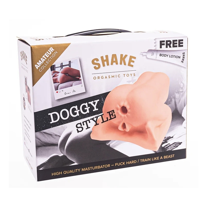 masturbateur tiny case shake vulve et anus doggy style 1