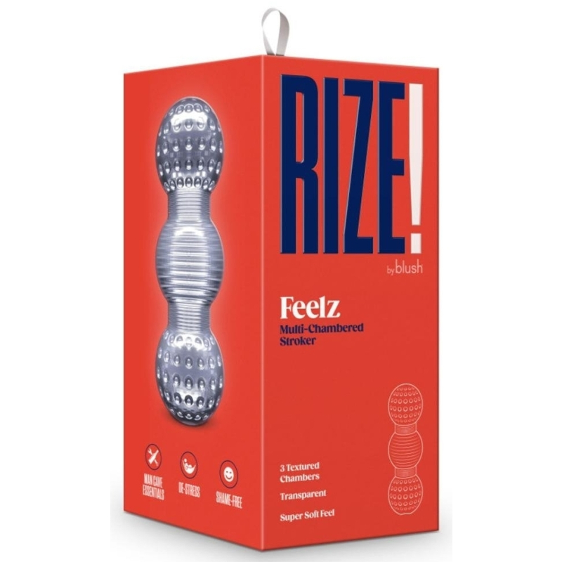 masturbateur transparent rize feelz 15cm 1