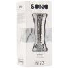 masturbateur transparent sono n23 15cm 1