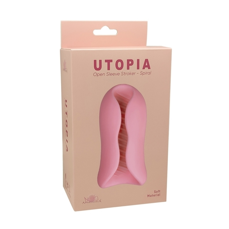 masturbateur utopia 14cm rose 1
