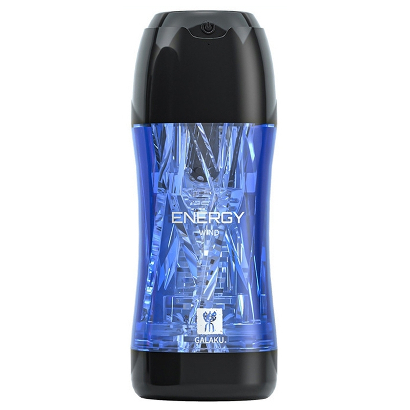masturbateur vibrant energy bleu