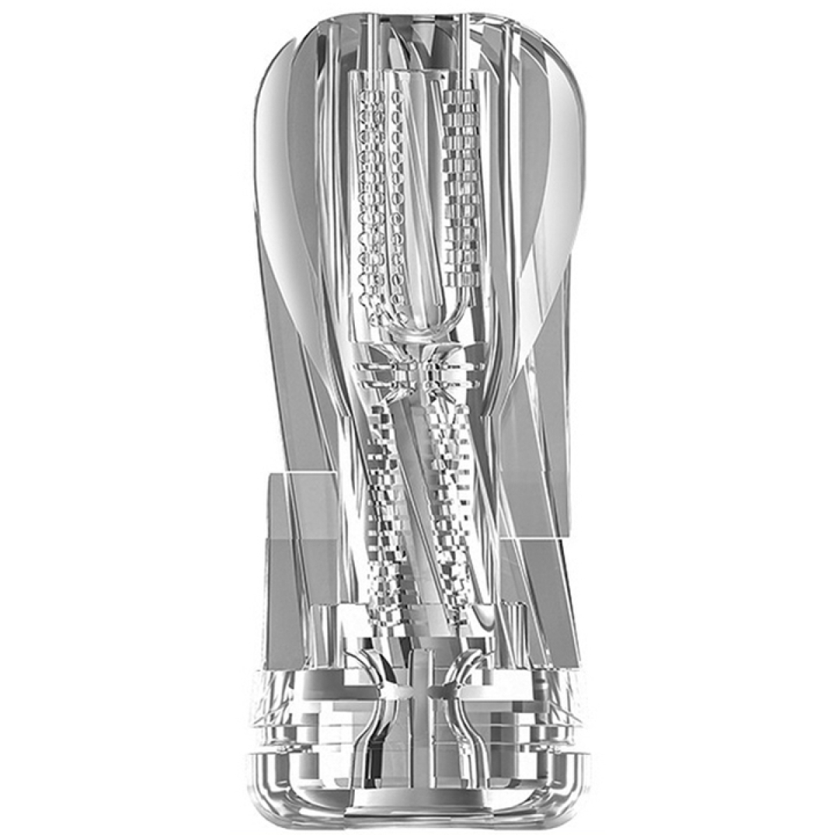 masturbateur vibrant energy transparent 1