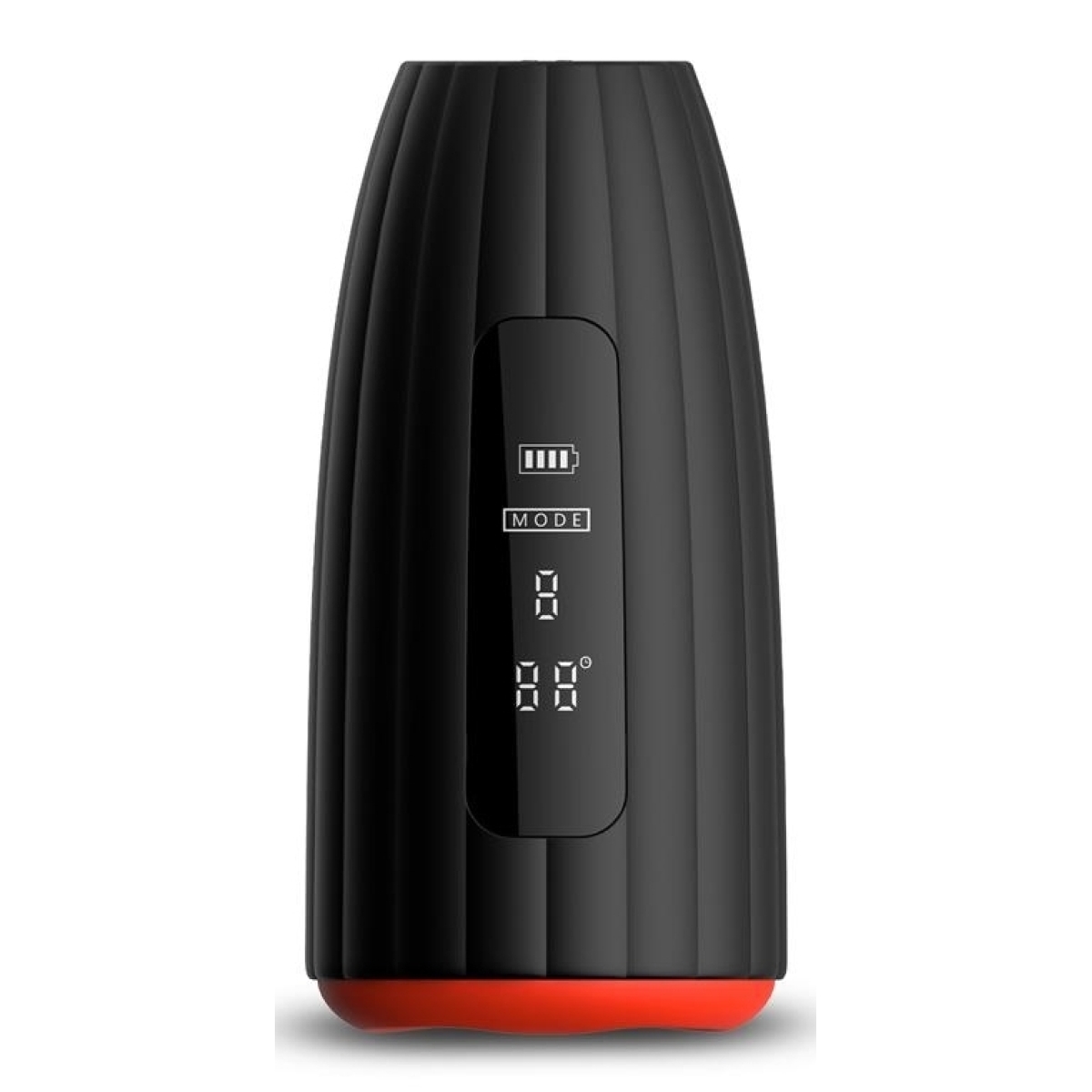 masturbateur vibrant et chauffant karter 10 x 45cm