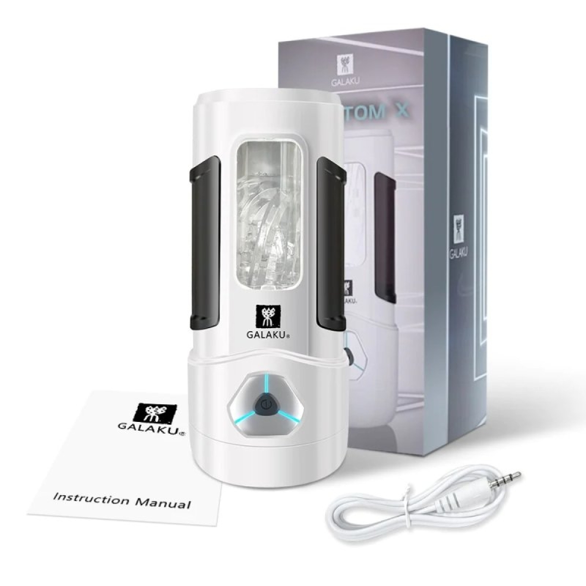 masturbateur vibrant galaku phantom x 15 x 35cm 1