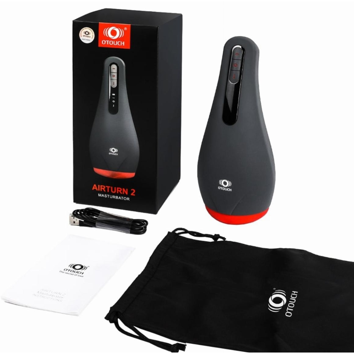 masturbateur vibrant oral airturn succion et vibrations 1