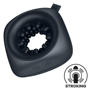 masturbateur vibrant ring stroker noir
